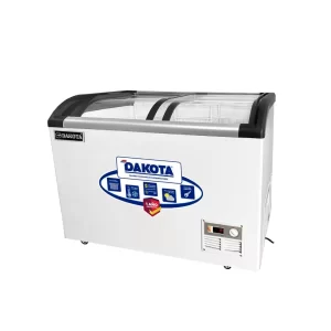 congeladora tapa vidrio 300 litros dv300 vc